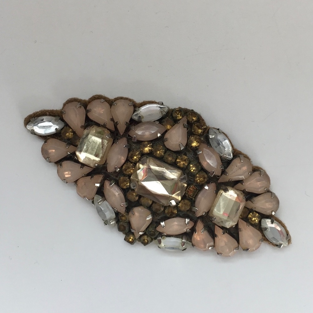 Anthropologie boho gemstone hair clip